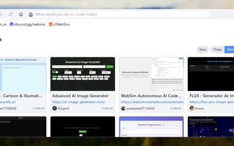 Websim AI Tutorial (AI Website Generation Tool)